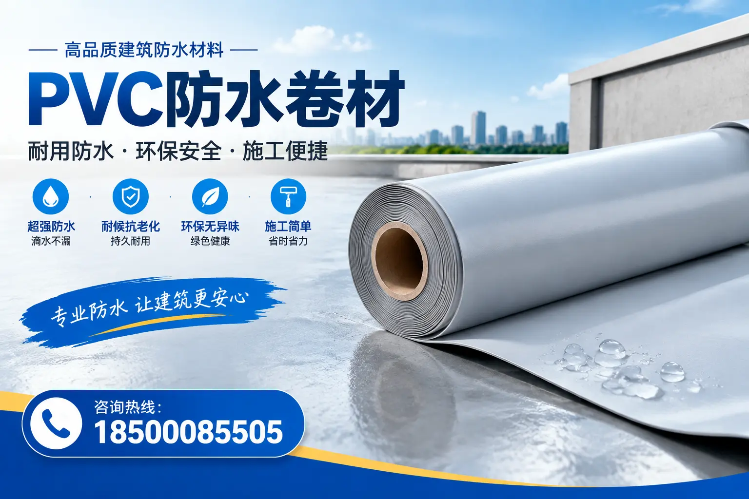PVC防水卷材选型对比：如何做出明智选择？包头指南